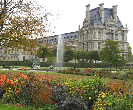 Denon Wing at the Louvre Museum in Paris