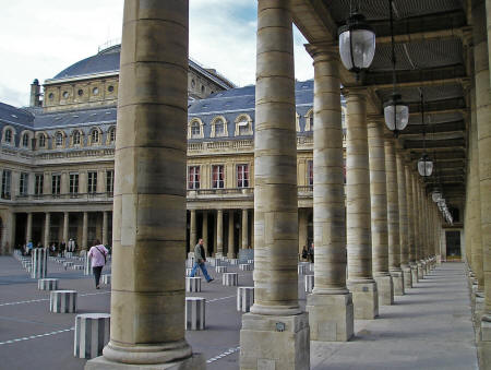 Palais Royal in Paris France