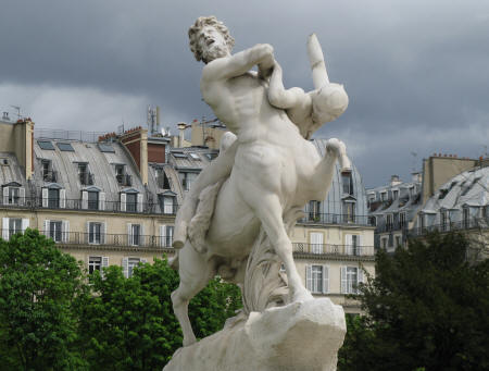 Statue in Paris France
