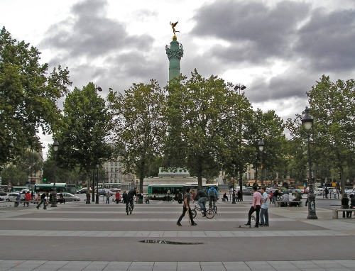 Place de la Bastille, Paris France