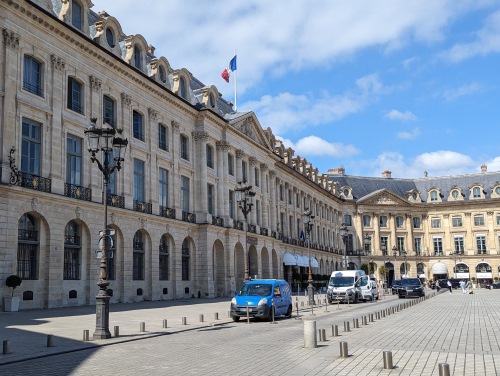 Place Vendome in Paris France