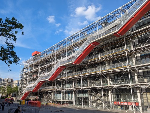 Pompidou Centre District of Paris
